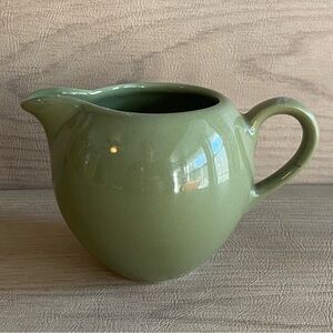 Creamer Green Royal Norfolk 3" tall Small Round